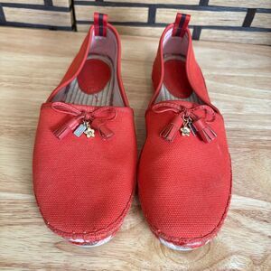 Coach Coral Espadrille Size 7.5